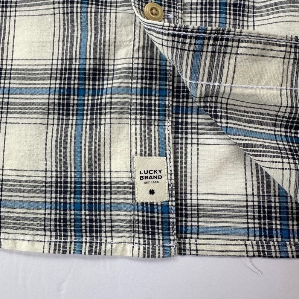 Men’s Lucky Brand Short Sleeve Shirt Size XL​​​ - Picture 6 of 9